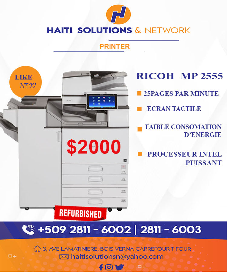 RICOH MP 2555 printer