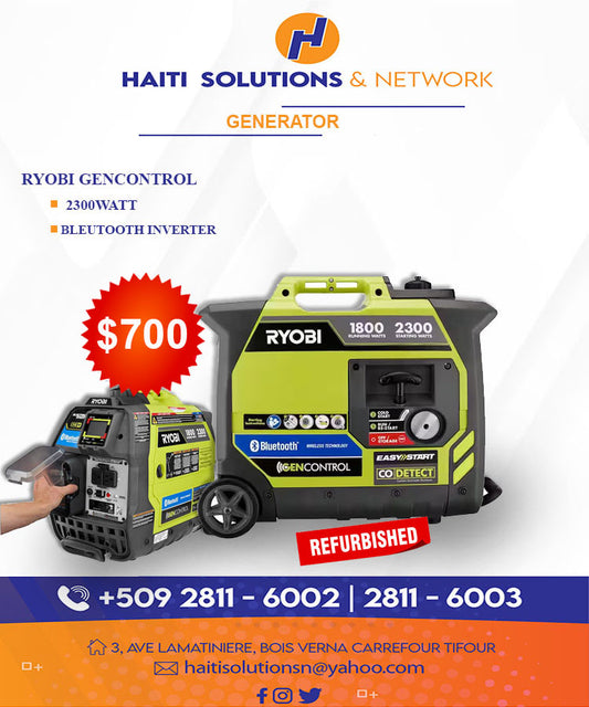 RYOBI 2300 W generator